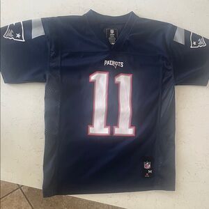 Patriots Navy Blue Jersey - Edelman #11